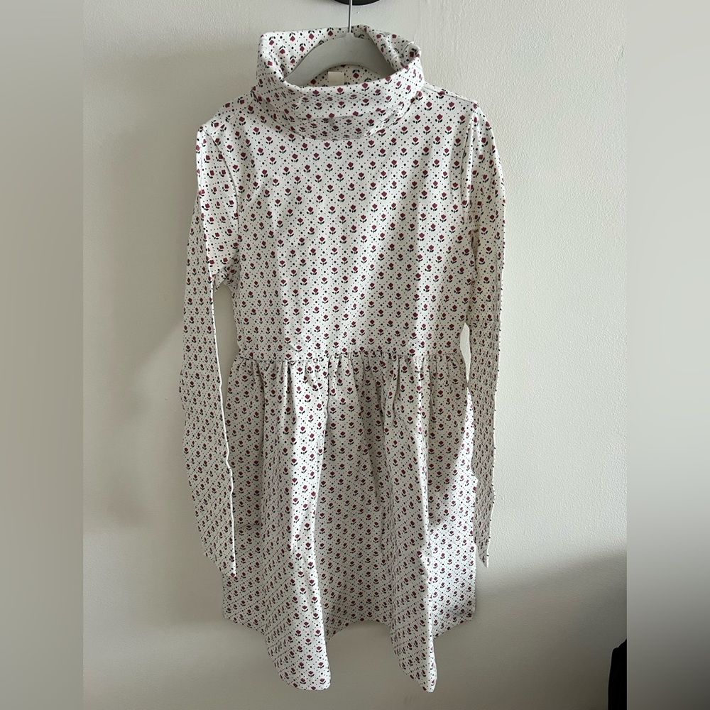 Crewcuts Long Sleeve Flower Dress